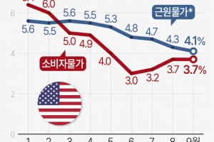 미 소비자물가 발표에 국내외 증시 약세…금리는 동결 가능성 무게