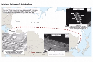 국방부 “북→러 컨테이너 적재량은 포탄 수십만발 분량”