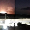 하늘 위 로켓, 가자지구 병원 폭발 순간…누가 500명 목숨 앗았나 (영상)