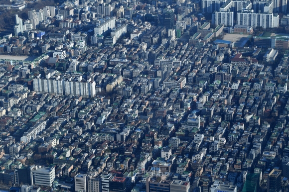 서울 송파구 아파트와 주택가. 2022.1.3. 도준석 기자
