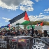 워싱턴 DC 팔레스타인 지지 집회/ “즉각 휴전해야, 미국의 이스라엘 지원은 제노사이드”