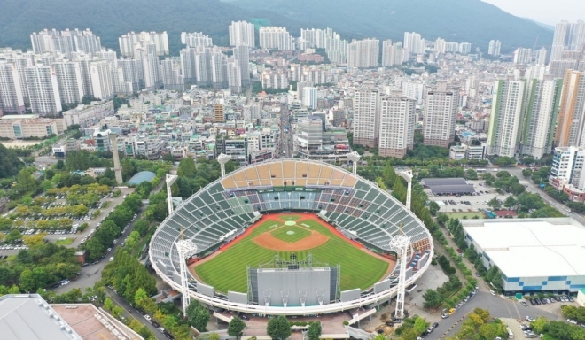 부산 사직야구장. 연합뉴스