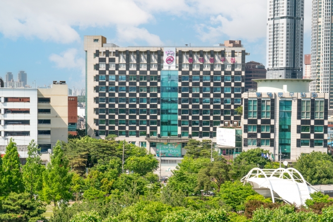 동대문구청 전경 동대문구 제공