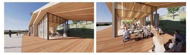 힐링여가 커뮤니티센터 조성 예상도