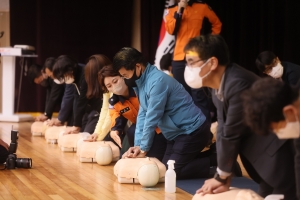 심폐소생·화재안전 교육 송파 전직원에 내일 실시