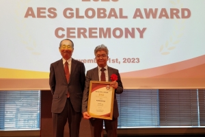 ‘싸이웍스’, AES GLOBAL AWARD 대상 수상