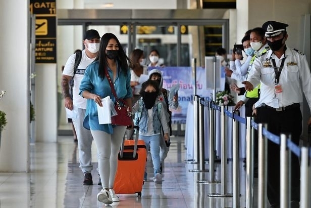 태국 공항에 있는 관광객들(기사와 직접적 관련 없음). AFP 연합뉴스