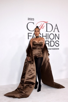 La La Anthony attends the CFDA Fashion Awards in Manhattan, New York City, U.S., November 6, 2023. REUTERS 연합뉴스
