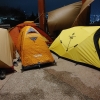 사라봉 정상 팔각정 밤새 텐트 점령… 새벽 산책 나온 시민들 뿔났다