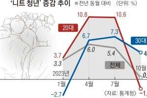 그냥 쉬는 ‘니트 청년’ 41만명… 정부, 1조 들여 구직 지원사격