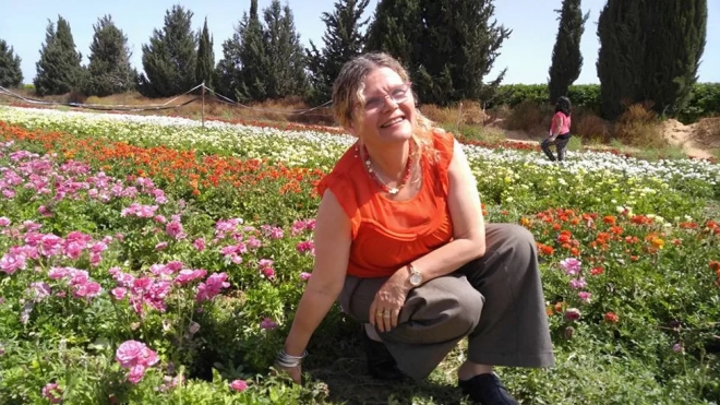 16일(현지시간) 앞시파 병원을 수색한 이스라엘방위군이 시신을 찾아냈다고 발표한 이스라엘 여성 예후디트 바이스. 가족 제공