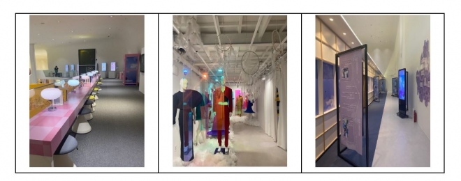 ‘디자인 홀’(디자인 랩 3층) 의 “Fall ln K-POP” 협력전시장