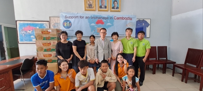 캄보디아 세마 보육원 쌀 100포대 나눔 글로벌 프랜드 제공