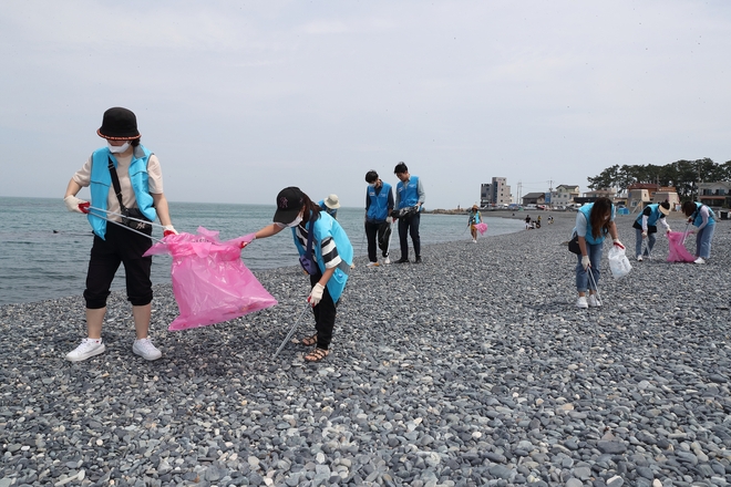 한국석유공사의 플로깅 활동. 한국석유공사 제공