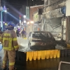 부산서 전기차 충돌 직후 화재…운전자 시민이 구조