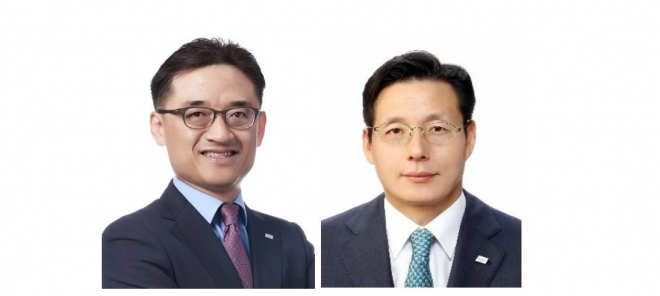 김미섭(왼쪽)·허선호 미래에셋증권 각자 대표이사