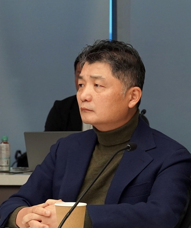 4차 공동체 경영회의 참석한 김범수 경영쇄신위원장