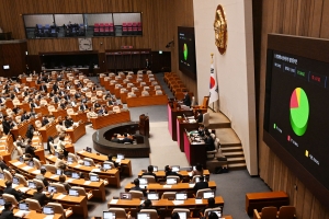 오늘 21대 정기국회 마지막 본회의...노란봉투법·방송3법 재표결 [서울포토]