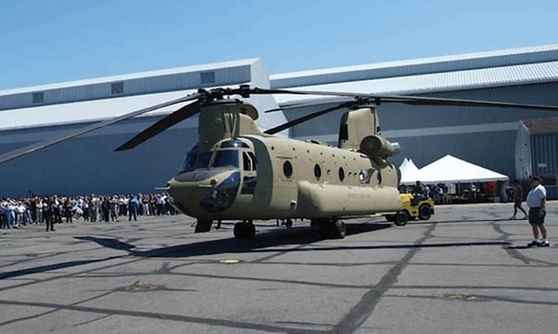 미국 보잉사의 치누크 헬기. 출처 보잉
