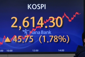 8만전자 가나… 코스피 훈풍 석 달 만에 2600선 돌파