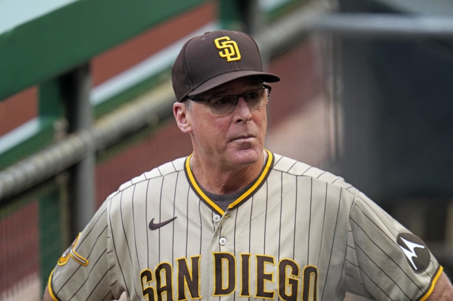 미국프로야구(MLB) 샌프란시스코 자이언츠의 밥 멜빈 감독. AP