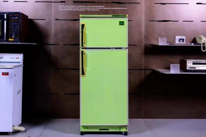 삼성이노베이션뮤지엄에 기증된 ‘다목적 5S 냉장고’. 삼성전자 제공