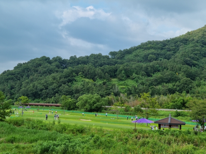 전남 화순 능주 파크골프장 전경. 화순군 제공