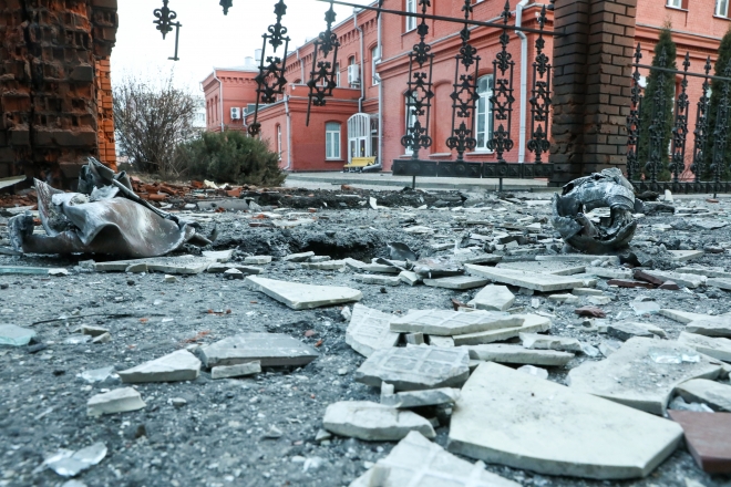 러시아는 30일(현지시간) 서부 벨고로드가 우크라이나 공격을 받았다고 밝혔다. 2023.12.30 TASS 연합뉴스
