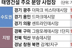 내 집 마련 꿈 멀어질까… ‘태영 데시앙’ 분양받은 2만가구 술렁