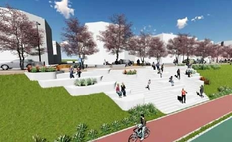 서울 서대문구 불광천 해담는다리 주변에 조성 예정인 해담는마루의 모습. 서대문구 제공