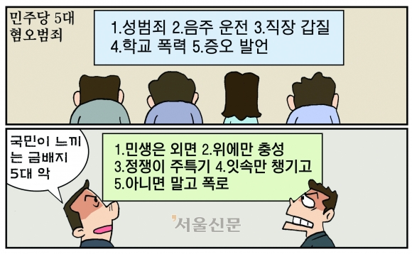 [만평] 조기영의 세상터치 2024년 1월 26일