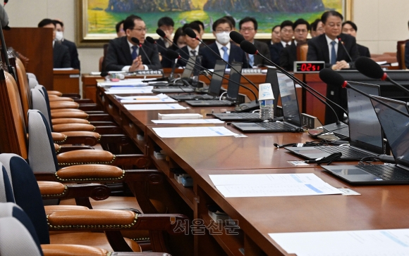 “김건희 명품백” “김정숙 샤넬 재킷”…영부인 공방전에 반쪽 난 정무위