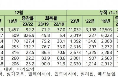 지난해 외래 관광객 1100만명…올해 목표 2000만명까진 아직 멀었다