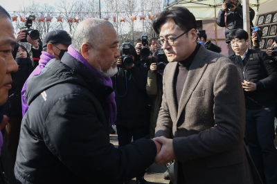 與 낙천자 이탈표 노리는 野, ‘이태원·쌍특검법’ 새달 재표결 무게