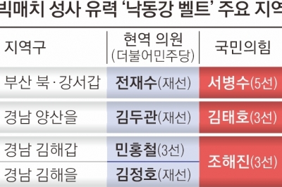 조해진도 ‘낙동강 벨트’ 차출 요청… 與 TK 중진 컷오프 위기감 커지나