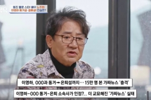 배우 이영하, ‘고현정과 재혼설’ 가짜뉴스 토로