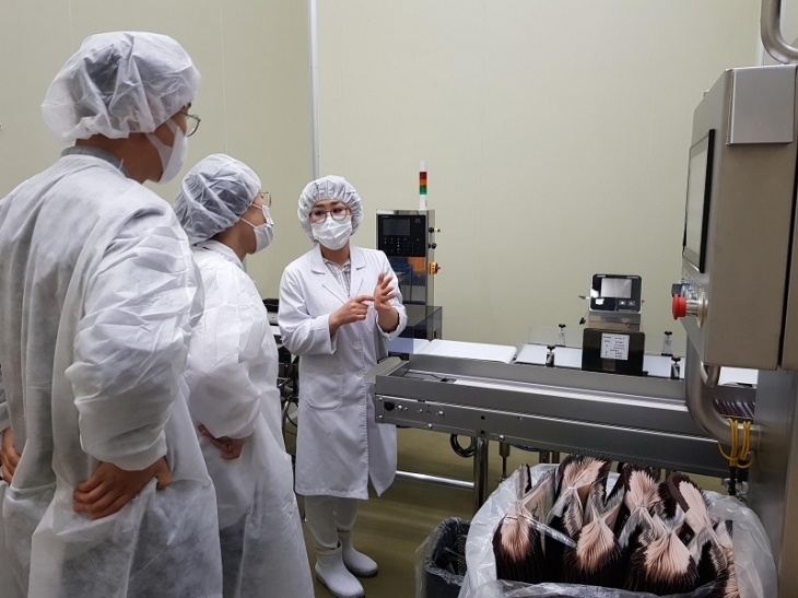 경기도 우수식품(G마크) 현장검증 사진(경기도농수산진흥원 제공)