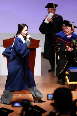 이효리의 졸업식 축하공연