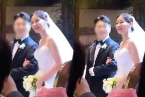 AOA 유나♥강정훈 결혼… 멤버들 누가 왔나 보니