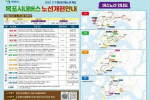 목포시, 시내버스 노선 전면 개편 총력 추진