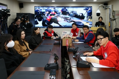 ‘시민이 안전한 대한민국’ 공약 발표 나선 한동훈 [포토多이슈]