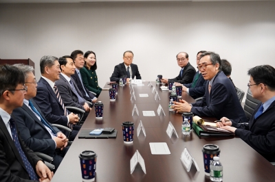 조태열, 美진출 기업인들과 간담회 “경제안보 융합…민관 ‘원팀’ 대응”