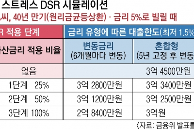 5000만원 연봉자 ‘은행 주담대’ 최대 1700만원 대출 한도 축소