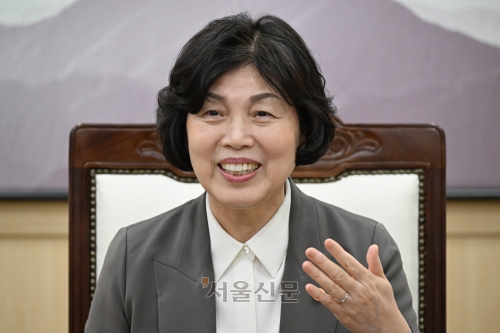 강정애 국가보훈부 장관. 홍윤기 기자