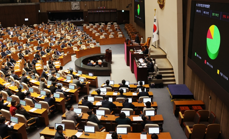 총선 선거구 획정안 국회 통과