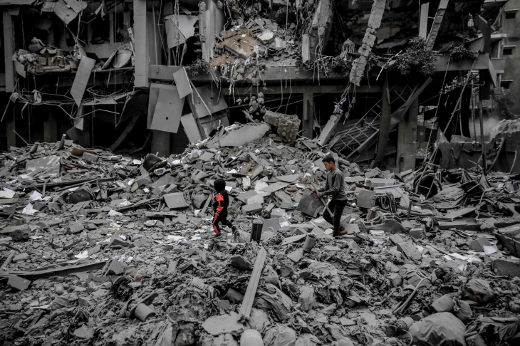 이스라엘 공습으로 폐허가 된 가자지구 AFP 연합뉴스