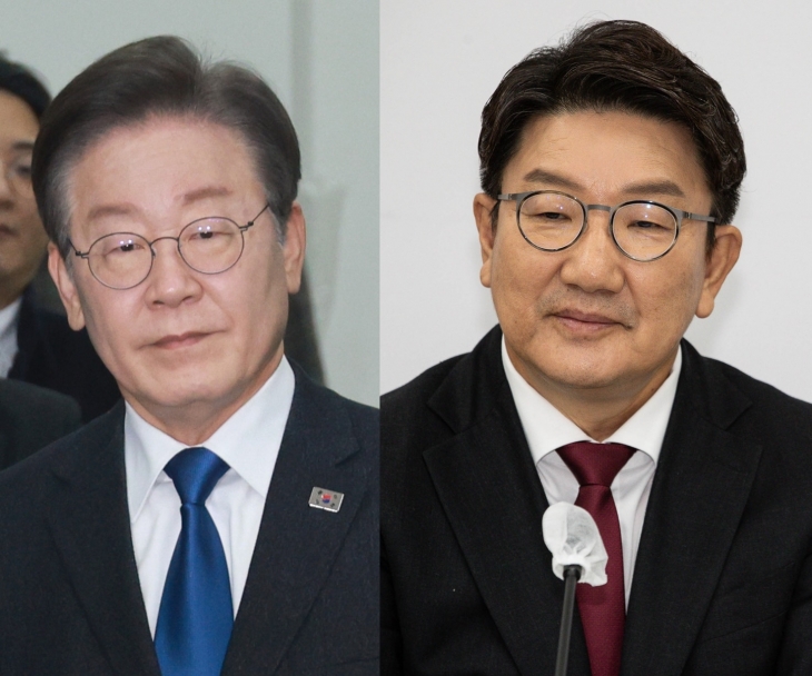 이재명(왼쪽) 더불어민주당 대표와 권성동 국민의힘 의원. 연합뉴스·서울신문DB
