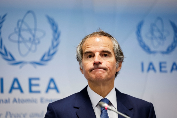 라파엘 그로시 국제원자력기구(IAEA) 사무총장.  로이터 연합뉴스