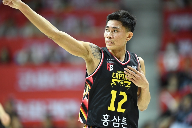 안양 정관장 렌즈 아반도.  KBL 제공