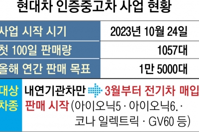 ‘중고차 사업’ 액셀 밟는 현대차그룹… “전기차도 폰처럼 보상판매”